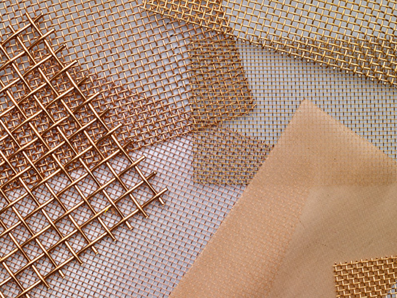 Assorted Patterns of Phosphor Copper Wire Mesh