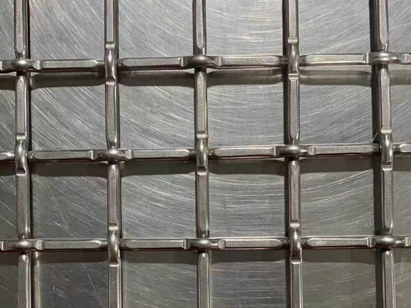 Crimped Wire Mesh for Barbecue Grills