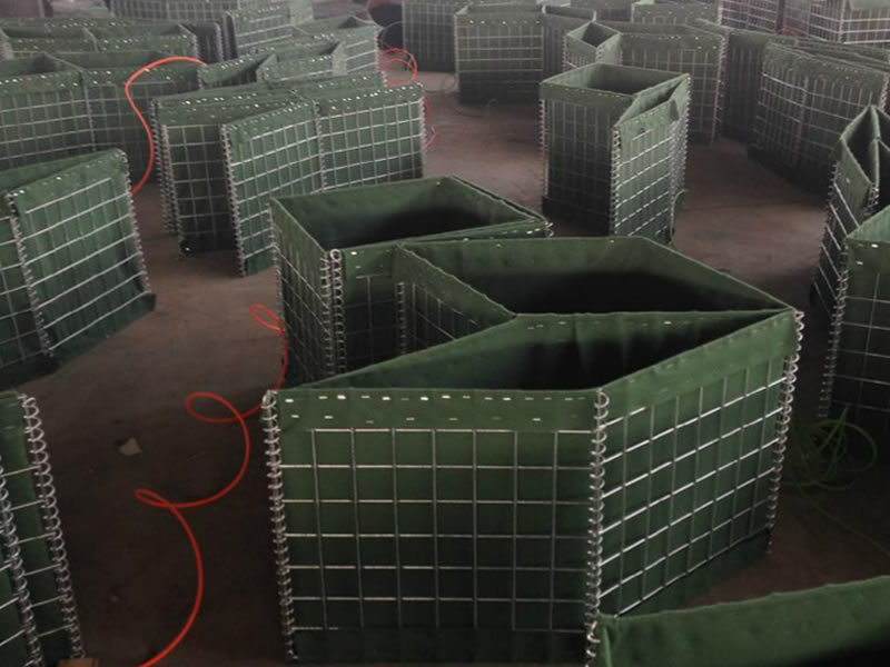 Gabion Barriers for Base Perimeters