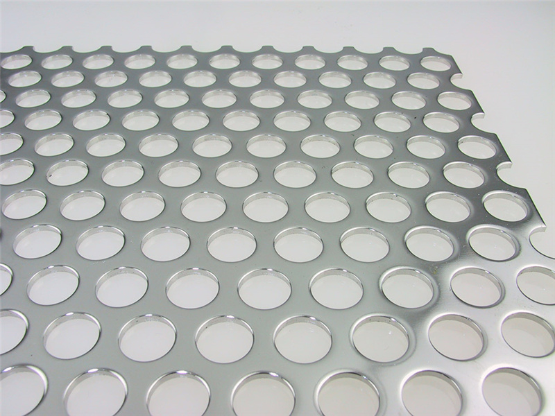 Round Hole Titanium Perforated Sheet